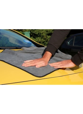 Serviette de séchage en microfibre polaire corail - XL