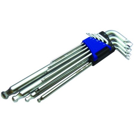 Jeu de 9 clés Twist 6 pans - Muvo