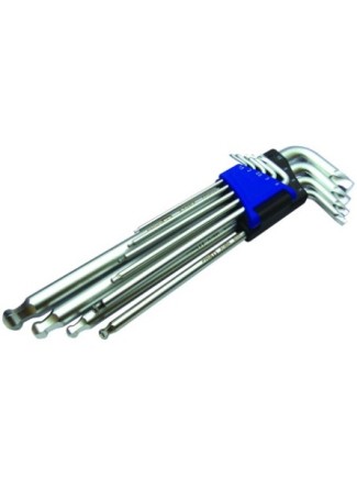 Jeu de 9 clés Twist 6 pans - Muvo