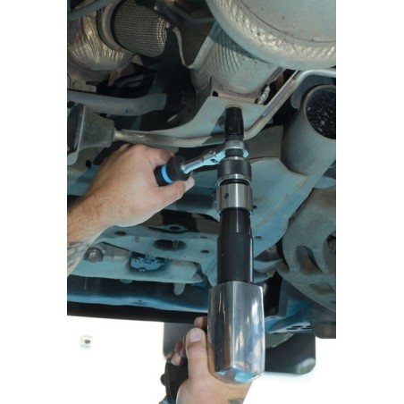 Poignée articulée avec adaptateurs pour marteau pneumatique - 4 pièces